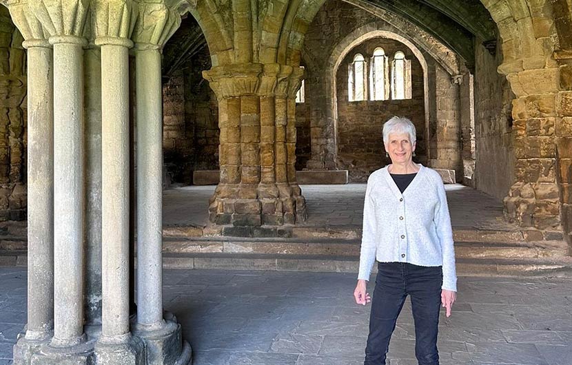 Mandy Long, Chair of the Kirkstall Art Trail organising committee